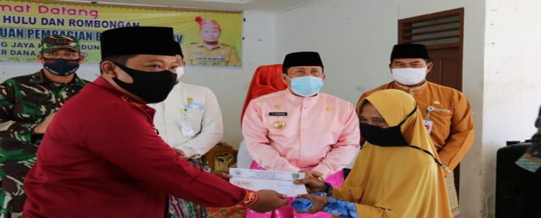 Kunker ke Tandun Bupati H. Sukiman Upayakan  Kenaikan TBS dan Perbaikan Jalan Poros Tapung Hulu