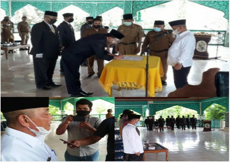 Pejabat Administrator, Pengawas dan Fungsional di Lantik Bupati, Berikut Namanya