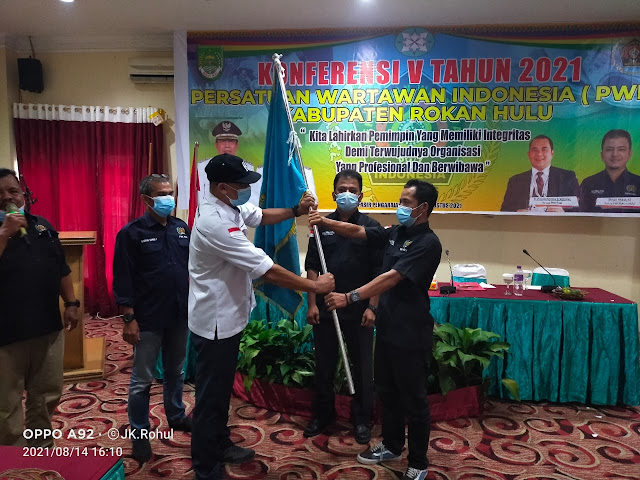 Nahkodai PWI Rohul, Amin Syukri Siap Jalankan Amanah