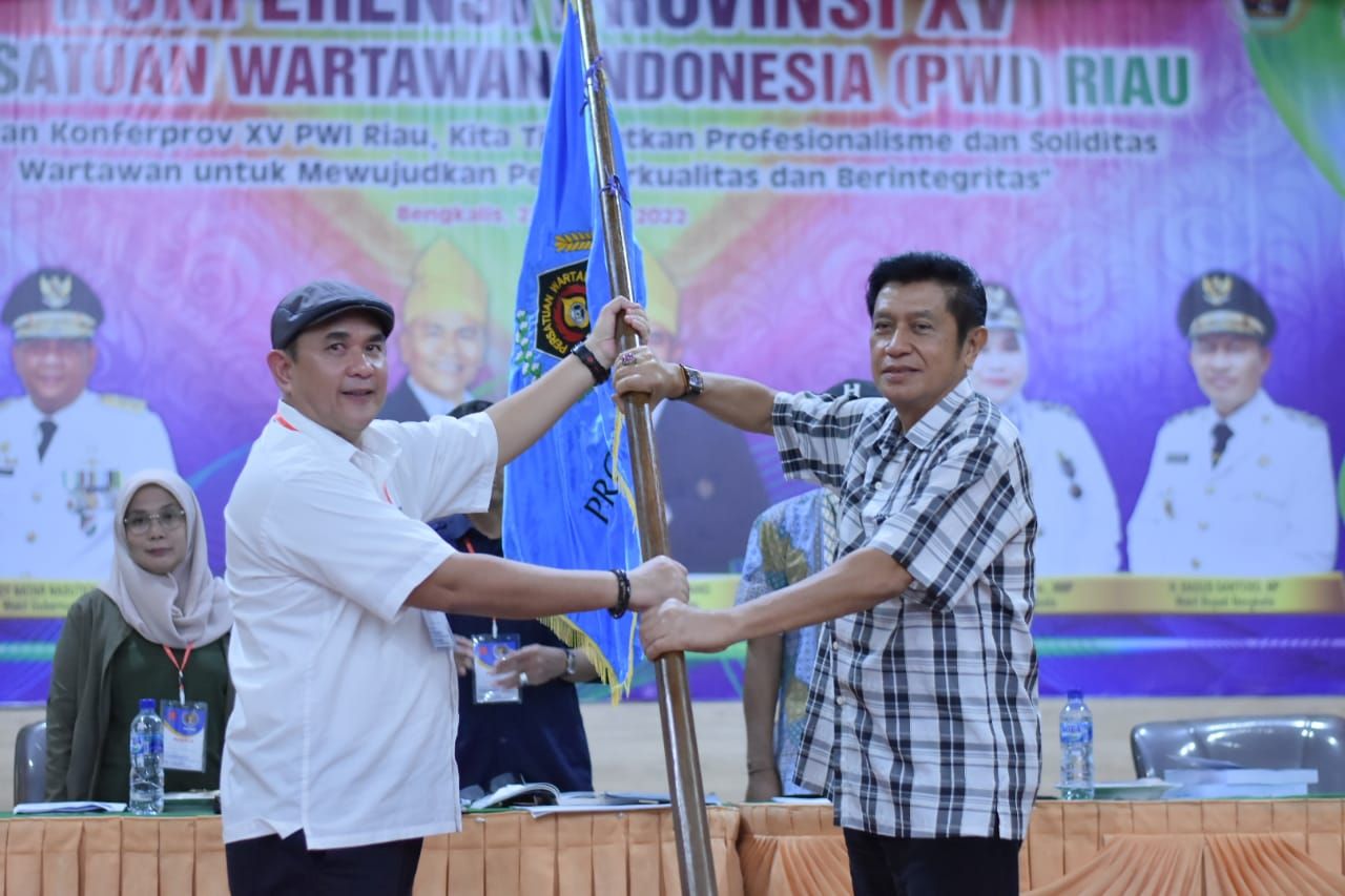 Sempat Berjalan Alot , Zulmansyah Kembali Nahkodai PWI Riau