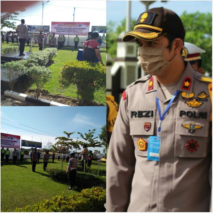 Kapolres Pelalawan pimpin sertijab Waka Polres Pelalawan, Sabtu 17 Oktober 2020 