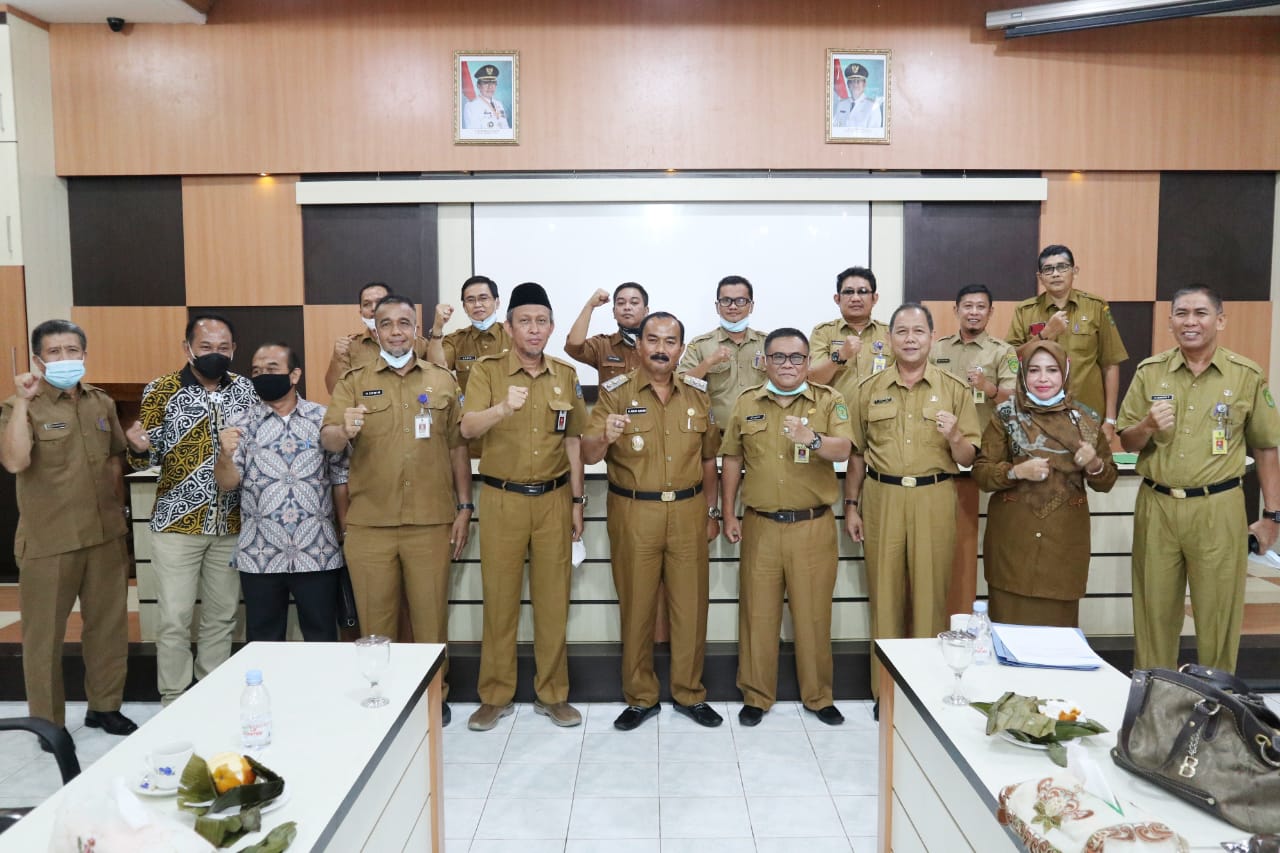 Pemkab Inhil Terima Kunjungan Wakil Bupati Tanjab Barat Jambi