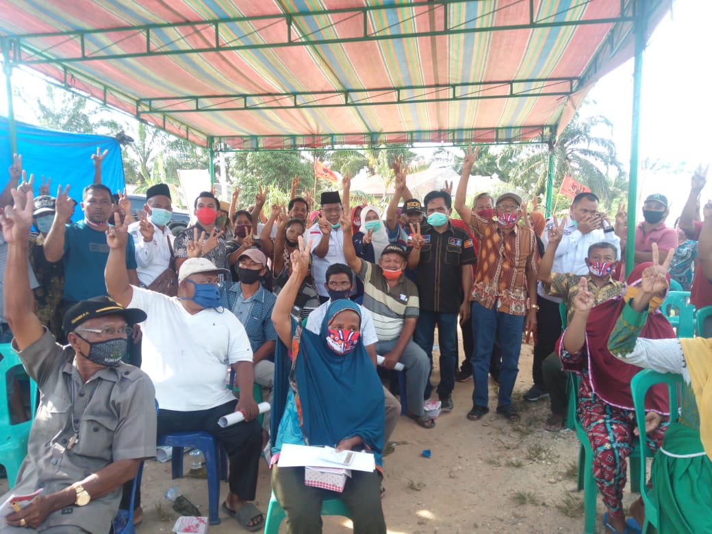 SUDIN : Pembangunan Jalan Menuju Pematang Botam Menunggu Hibah Dari Chevron