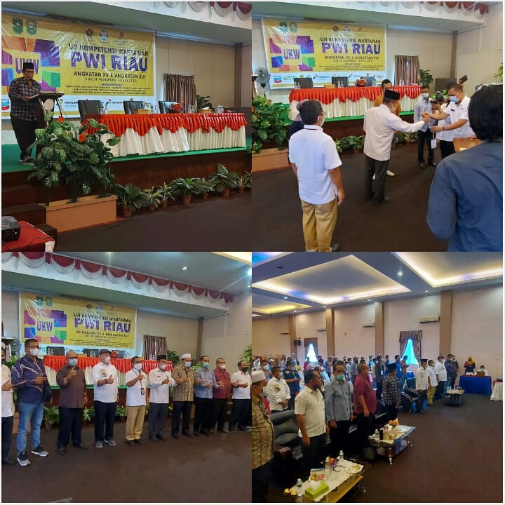 PWI Riau Laksanakan  UKW Angkatan XV dan XVI di Siak