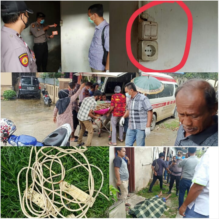 Diduga Kesetrum Listrik BI Ditemukan Meninggal Dunia