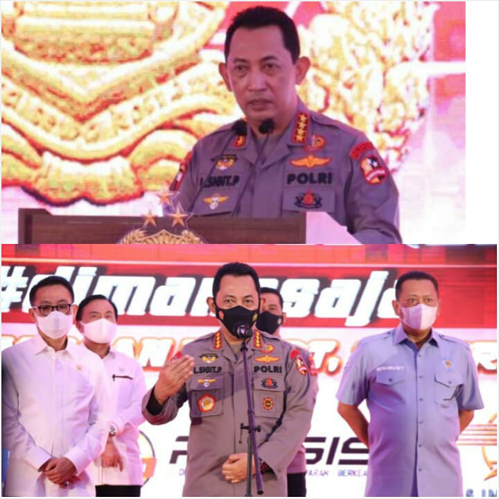 Kapolri Luncurkan Aplikasi SINAR, Perpanjang SIM Bisa Dari Rumah