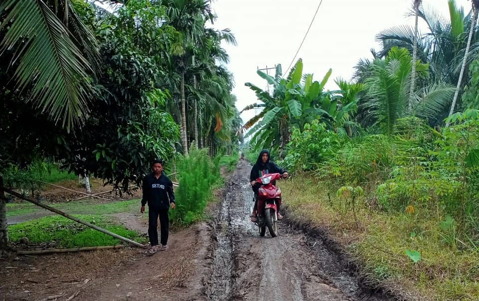 Bak Kubangan Kerbau, Warga GAS Dambakan Infrastruktur Lintas Kabupaten