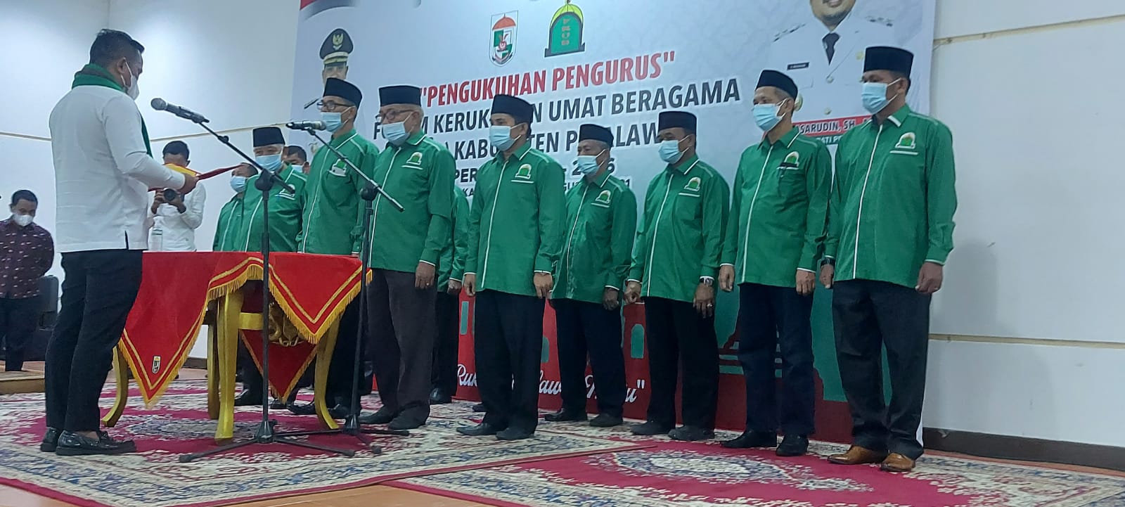 FKUB Kab. Pelalawan Masa Bakti 2021-2026 Resmi di Kukuhkan 
