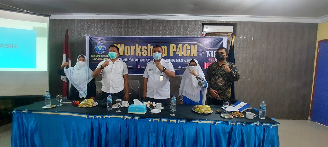 BNNK Pelalawan Tes Urine Wartawan & Workshop P4GN