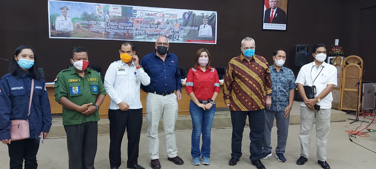 Kemitraan & UNEP Bahas Pola Pencegahan Karhutla di Pelalawan