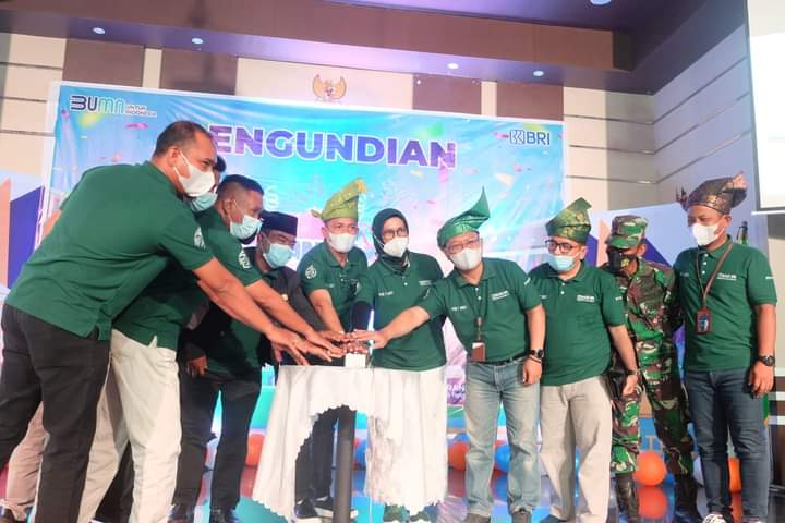 Bupati Meranti Hadiri Pengundian Panen Hadiah Simpedes Periode I 2021