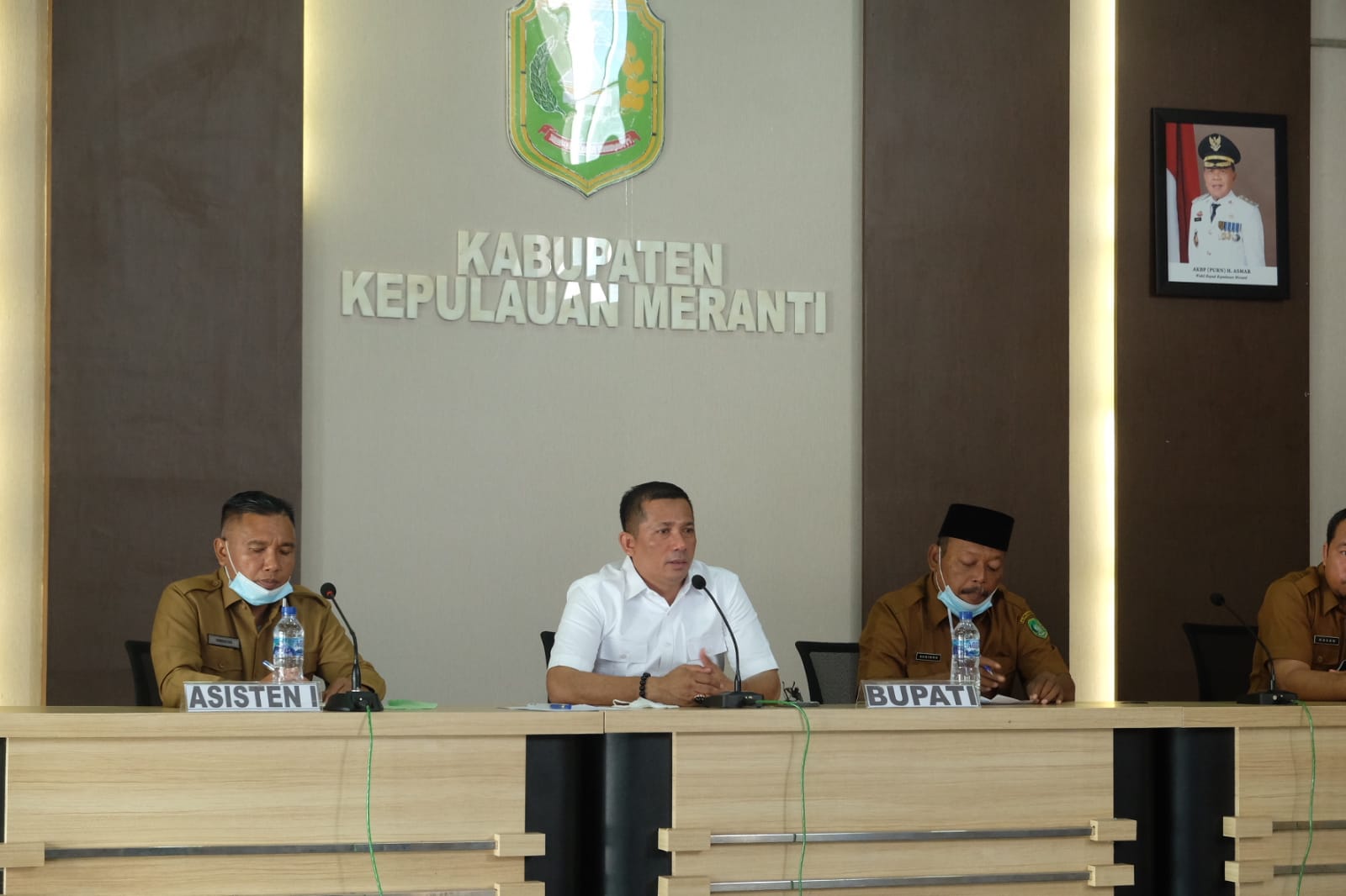 Bupati H. Muhammad Adil, SH Audiensi dengan Kepala Sekolah SMA/SMK/MA Se-Kabupaten Kepulauan Meranti