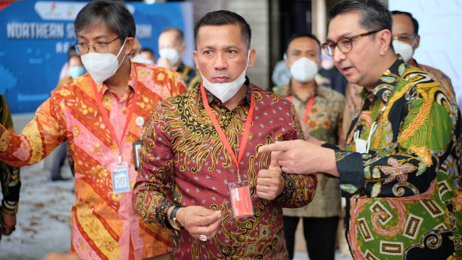 Bupati H. Muhammad Adil. SH. Menghadiri Northern Sumatera Forum 