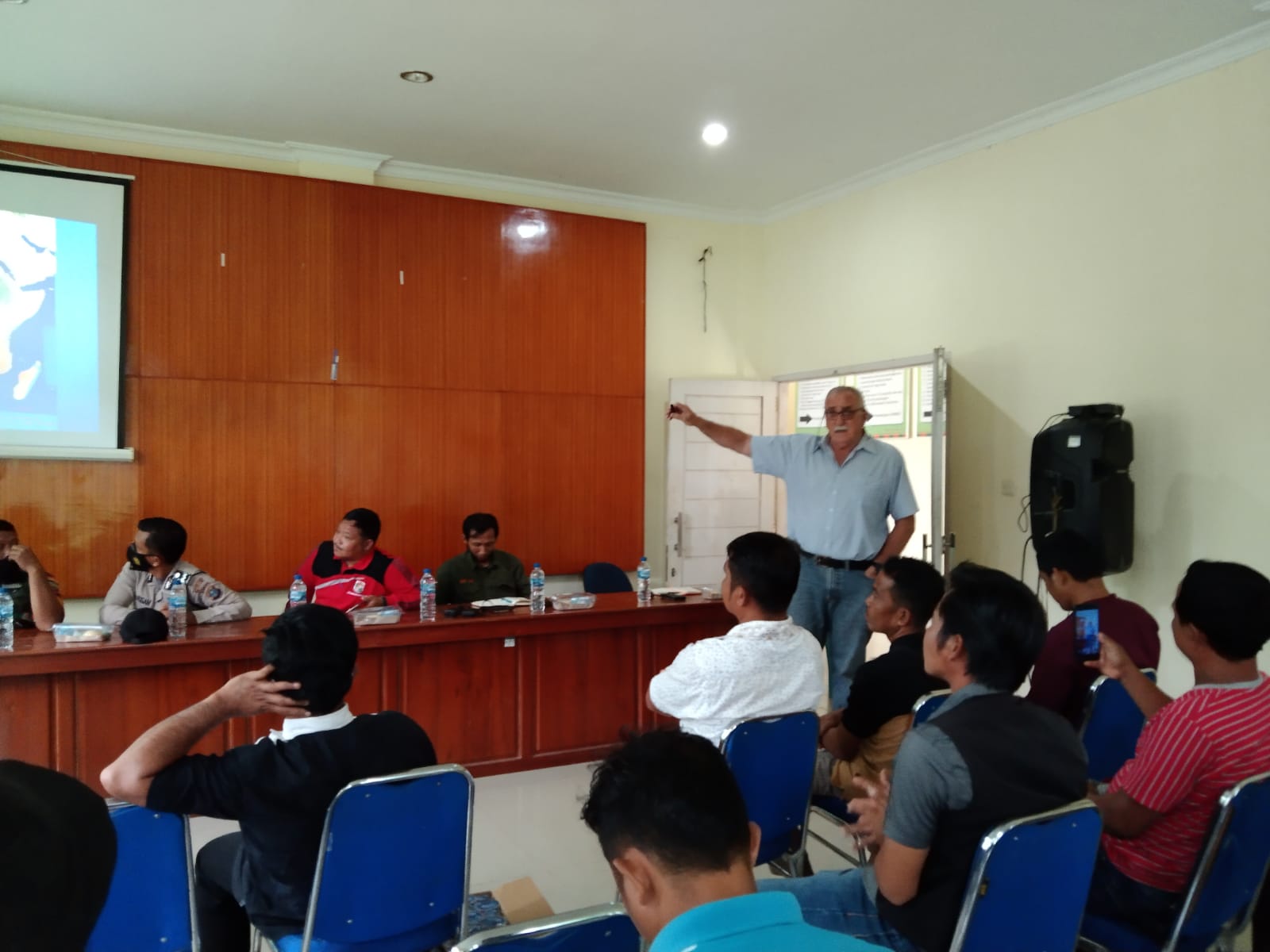 BPBD Pelalawan Laksanakan Pembinaan MPA di Kecamatan Kerumutan