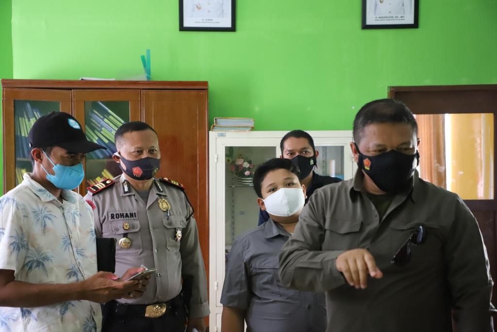  Kejar Capaian Vaksinasi, Kapolda Riau Hadir di Bunut Kabupaten Pelalawan