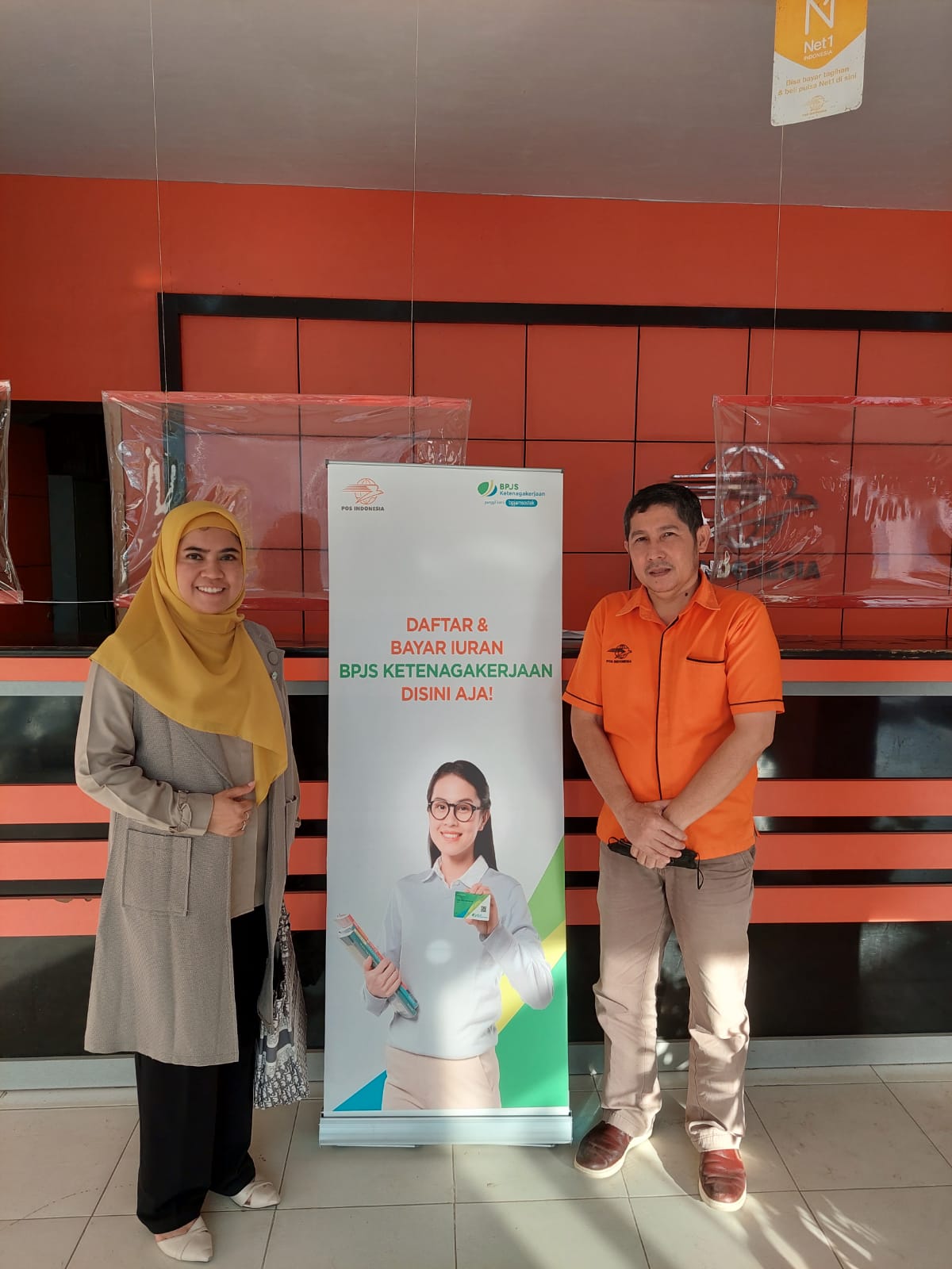 BP Jamsostek Pelalawan Bersinergi dengan Kantor Pos