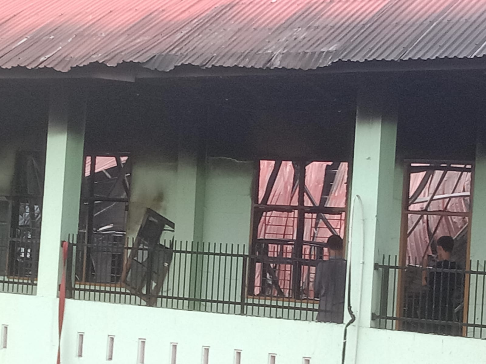 Asrama Putra Ponpes Khalid Bin Walid Rohul dilahap Jago Merah