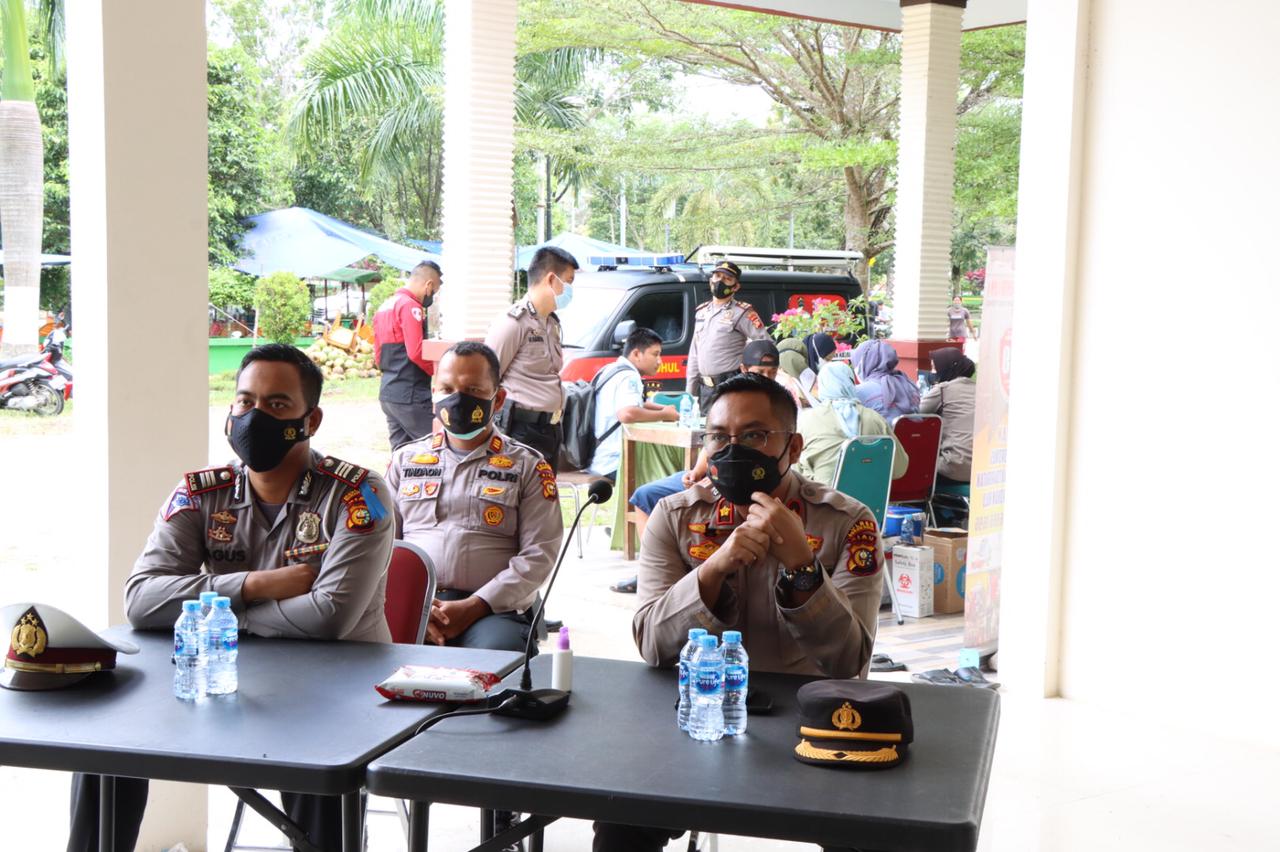 Polres Rohul Gelar Operasi KLK 2022 Patuh Prokes