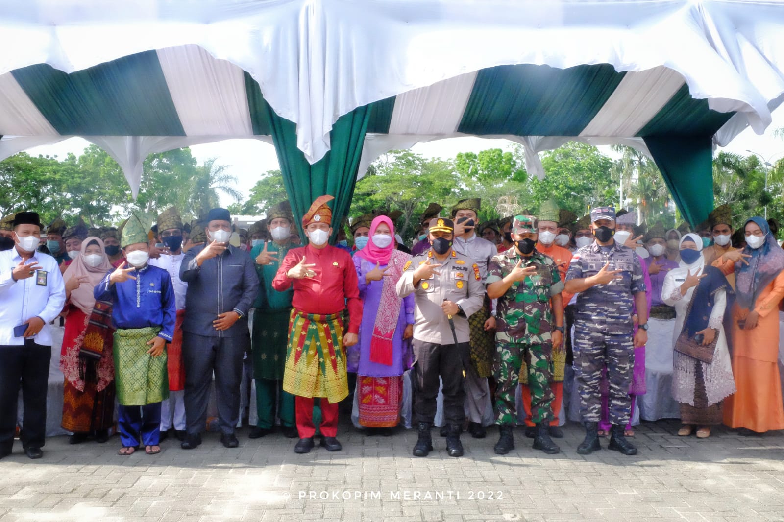 Pelantikan 154 Pejabat, Bambang Resmi Jabat Sekda Meranti