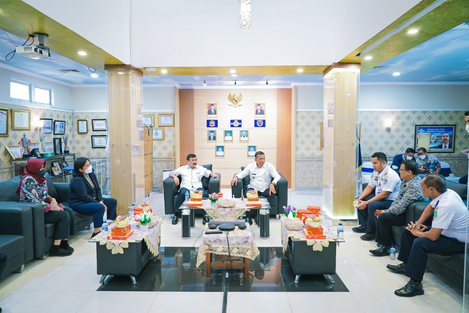 Kunjungi STIP Jakarta, Bupati Bicarakan Kuota untuk Anak Meranti