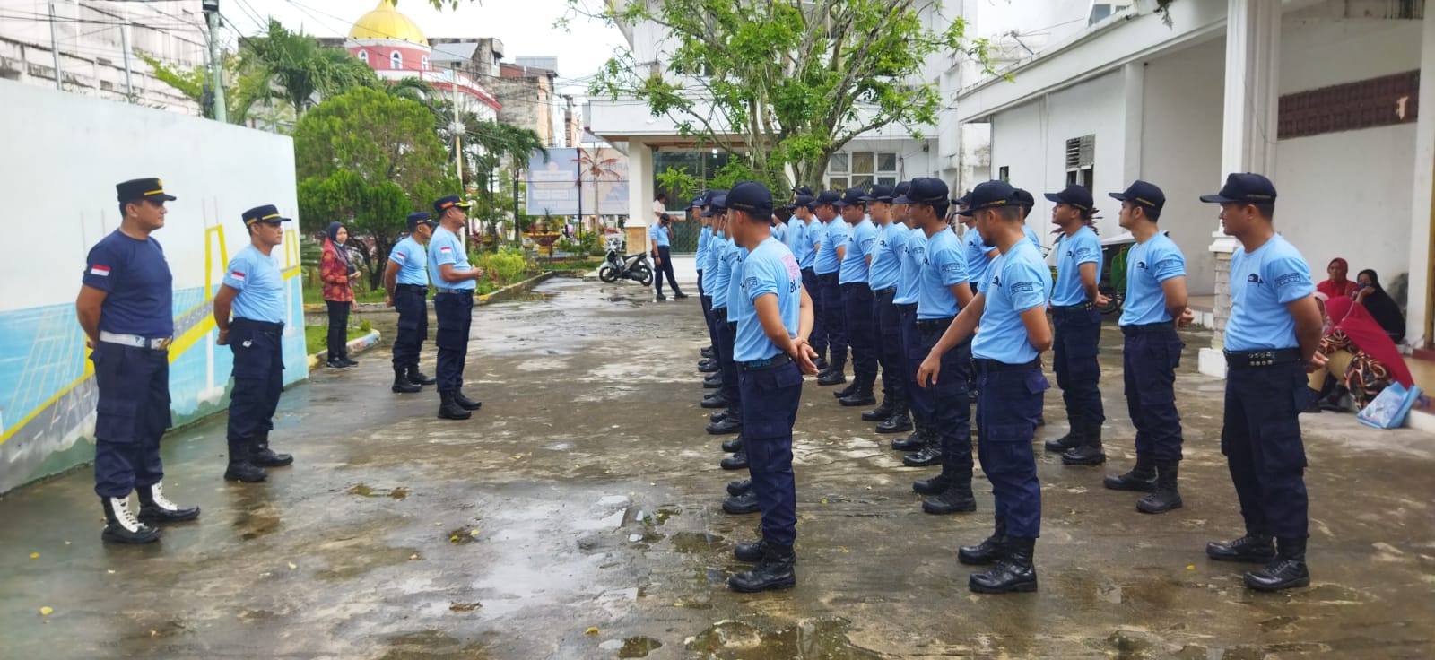 Lapas Bagansiapiapi Berikan Pembinaan Jasmani Kepada Pegawai dan Pejabat Struktural
