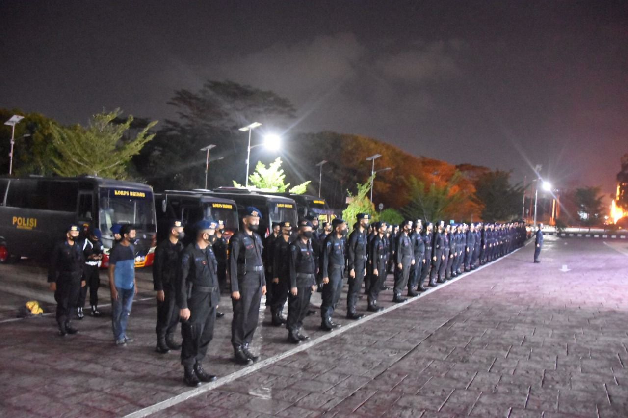 Antisipasi Unras Ibukota,  Polda Riau Kirim105 Personel BKO 