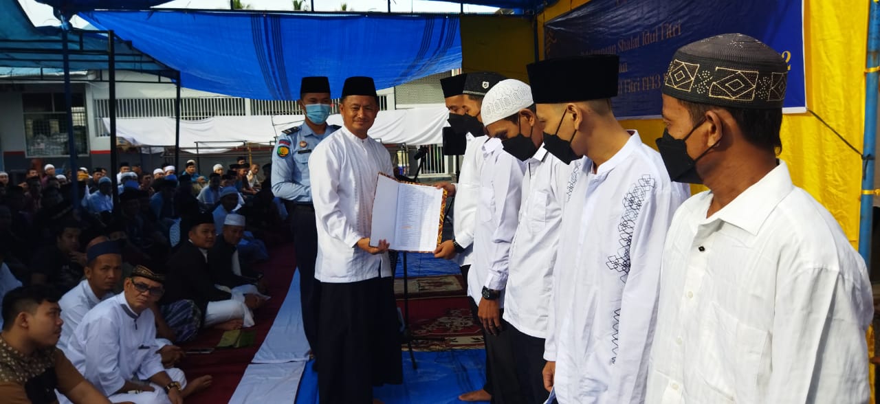 4 Bebas, 349 Warga Binaan Dapat Remisi Khusus Idul Fitri