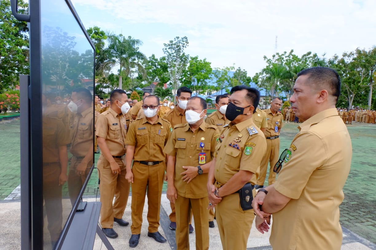 Apel Perdana Usai Idul Fitri, Bupati Perintahkan Langsung Bekerja