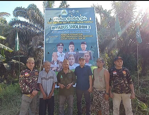 Jangkau Desa Kesuma, GP Ansor & Banser Dirikan Pondok Pesantren Riyadus Sholihin 2