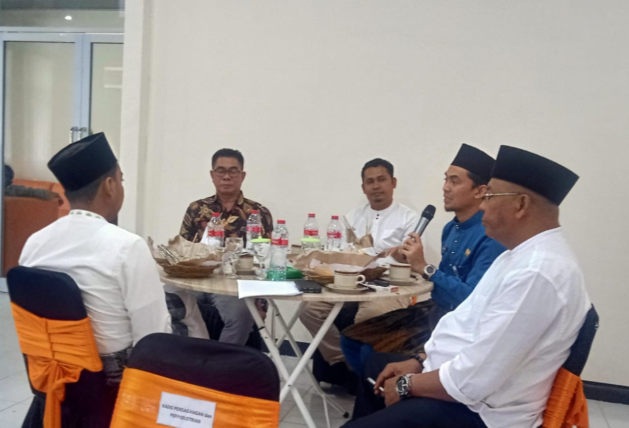 Kabag Ekonomi: Saat Ini BUMD Bukan Perusahaan Idial Hanya 7 Pegawai. Coffee Morning di KADIN Bengkalis