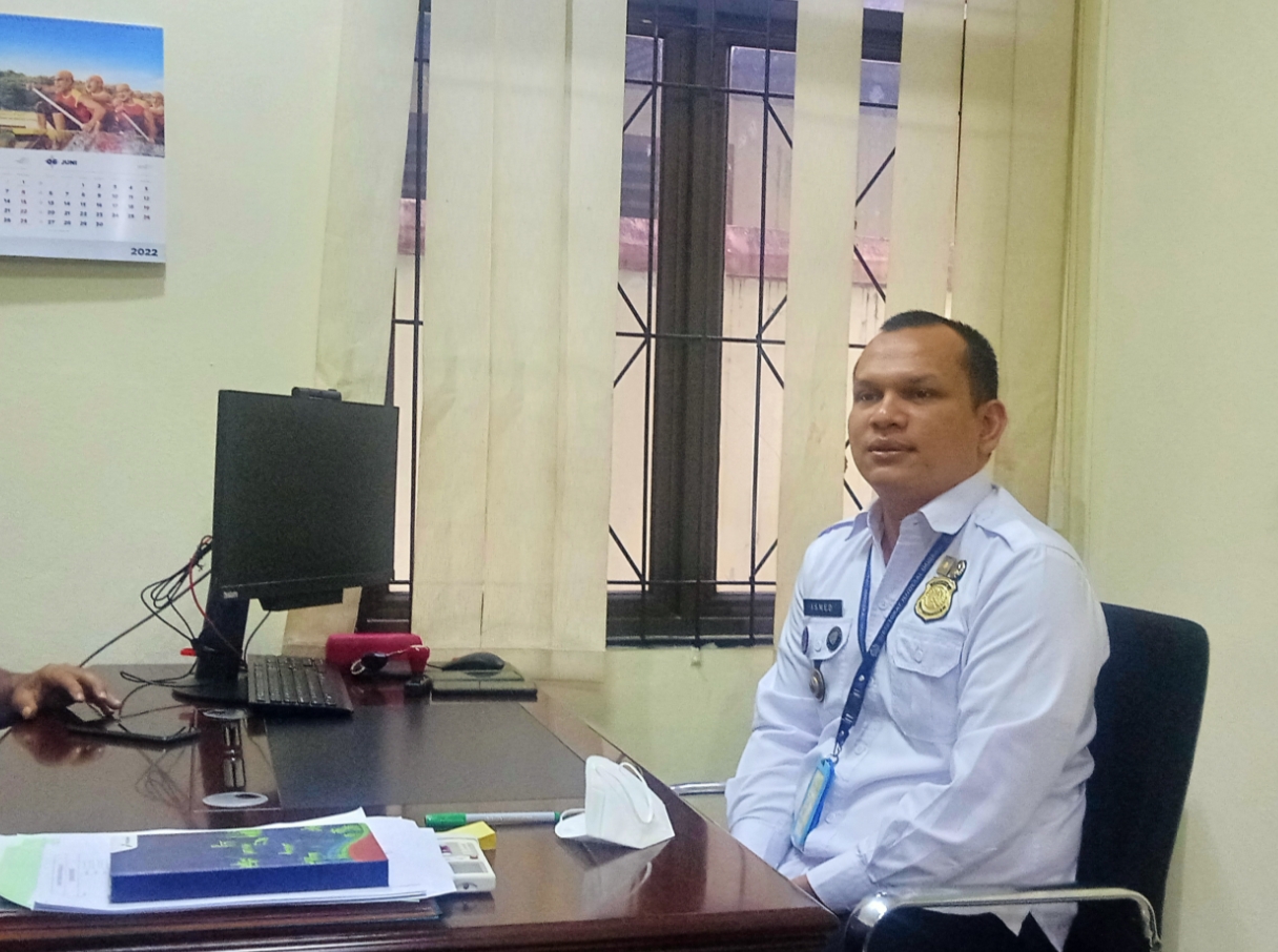 Kasi Imigrasi Ismed:  Sejak di Buka Pelayaran BSSR  Selatbaru Permohonan Paspor Meningkat