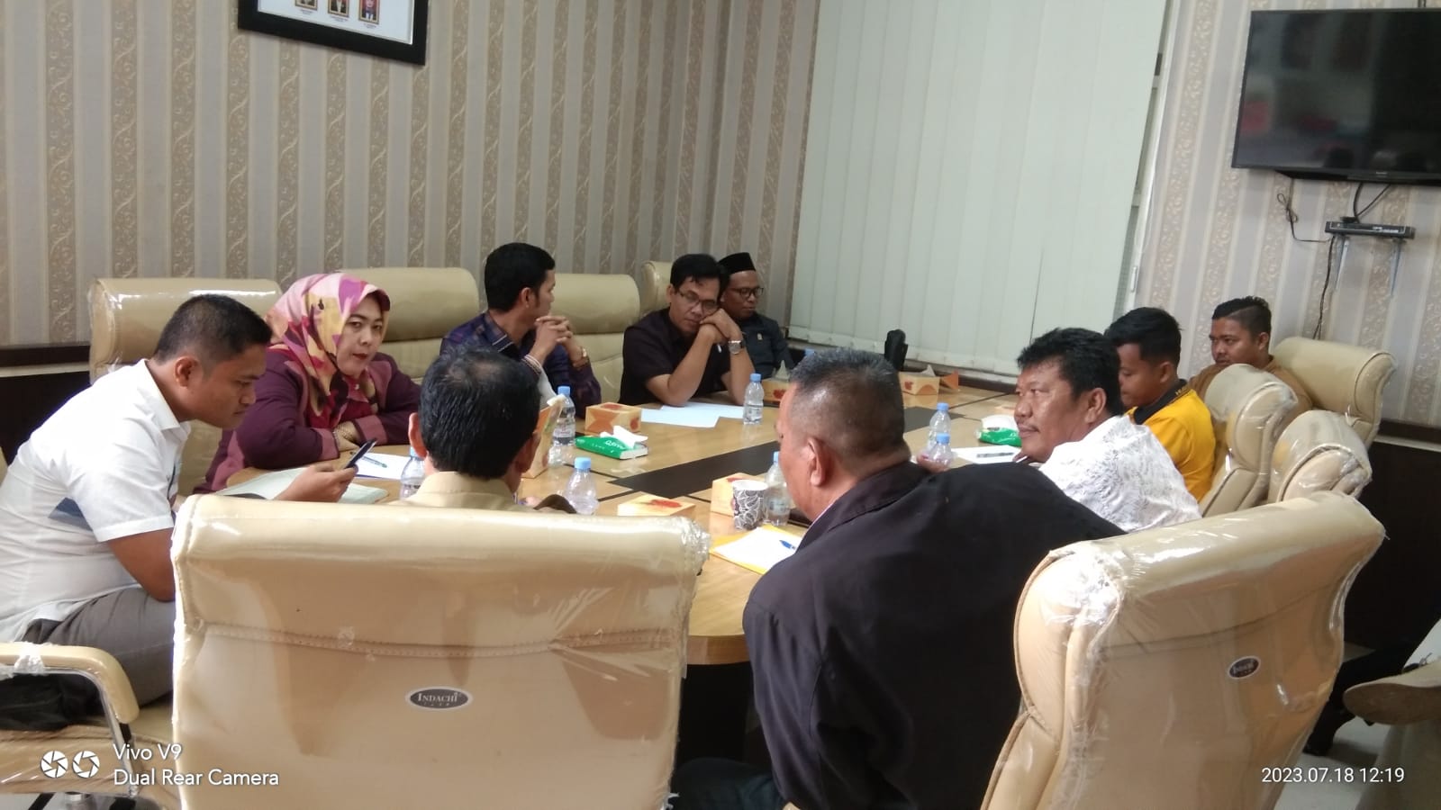 Komisi D DPRD Rohil Audensi Bersama Komunitas Peduli Ketenagakerjaan