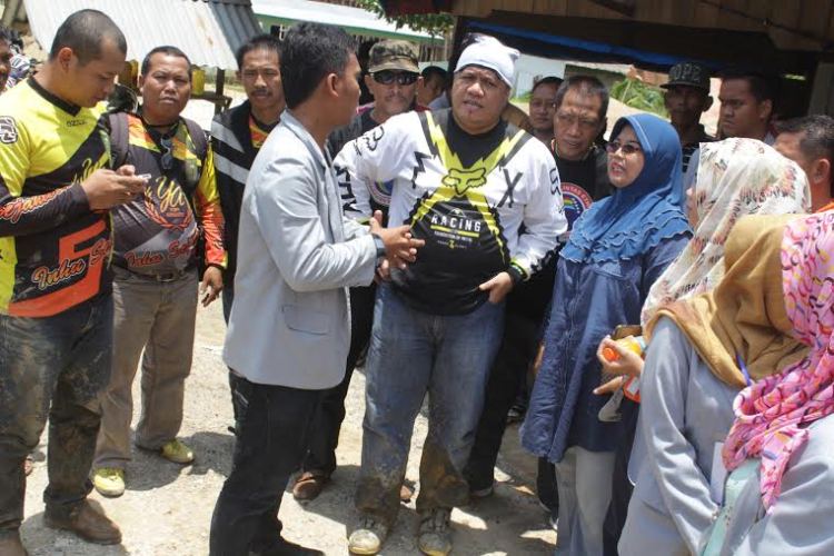 Ajang Silaturahim, Bupati H Yopi Arianto  Kumpul Bersama Komunitas Trabas se Inhu