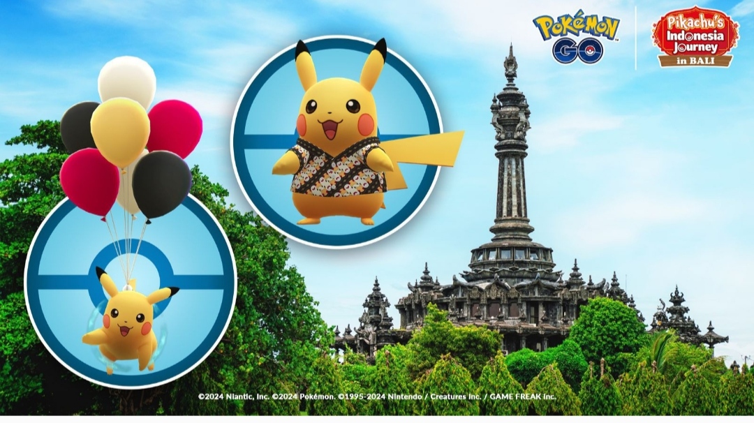 Pokémon GO Hadirkan Pikachu’s Indonesia Journey dan Pikachu berkemeja Batik