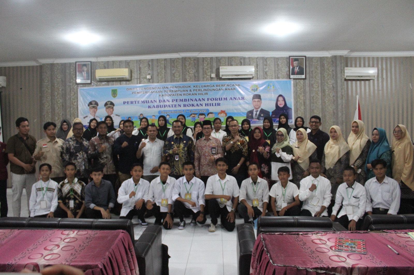 Sekda Rohil Harap Forum Anak Dibentuk hingga Kecamatan dan Desa