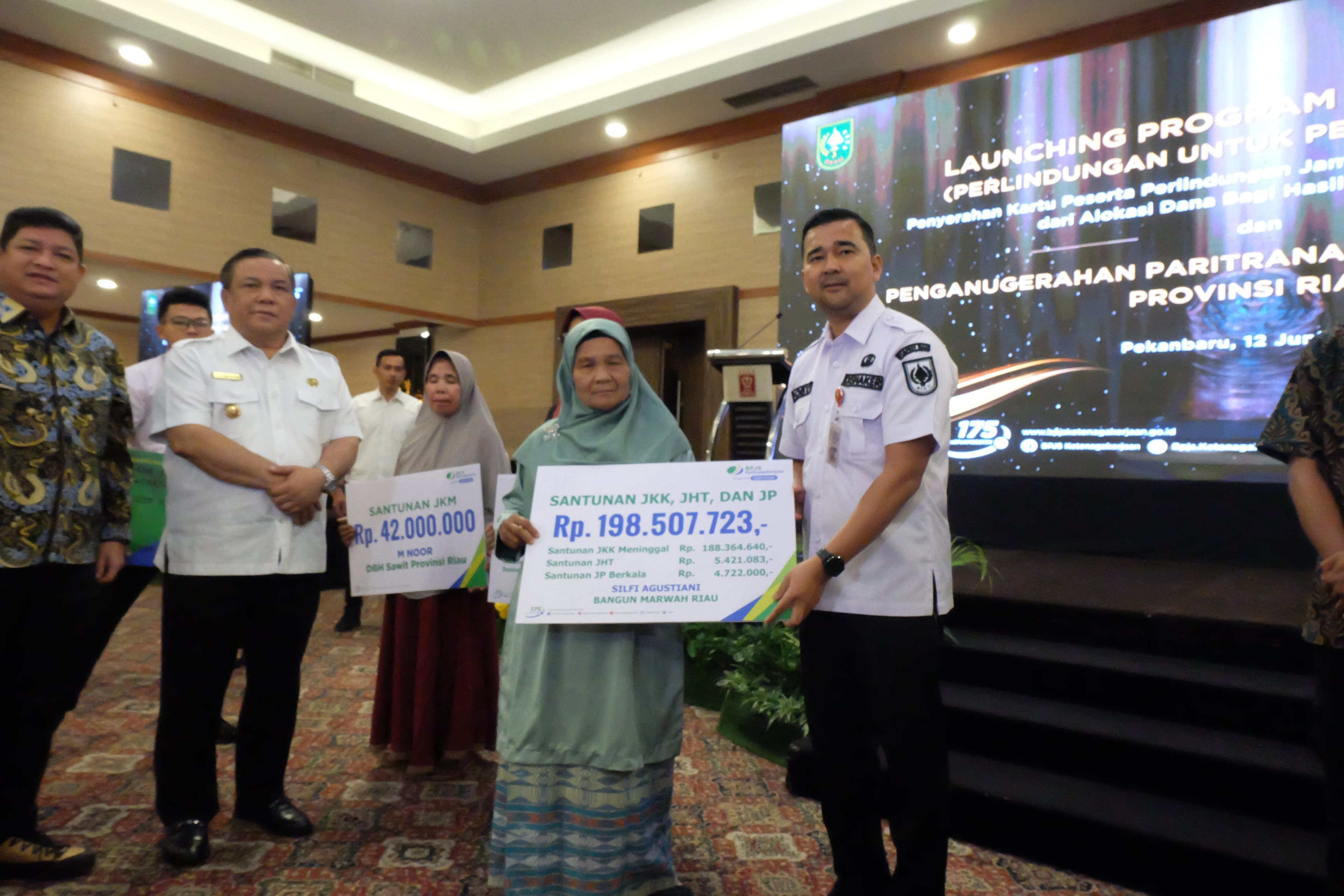 Optimalkan Jaminan Pekerja, Gubri Resmi Lounching Pulut Ketan