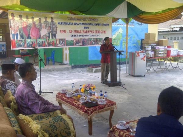 Kesadaran masyarakat Bengkalis Tinggi, Laba UED-SP Sinar Harapan Desa Senggoro  Meningkat