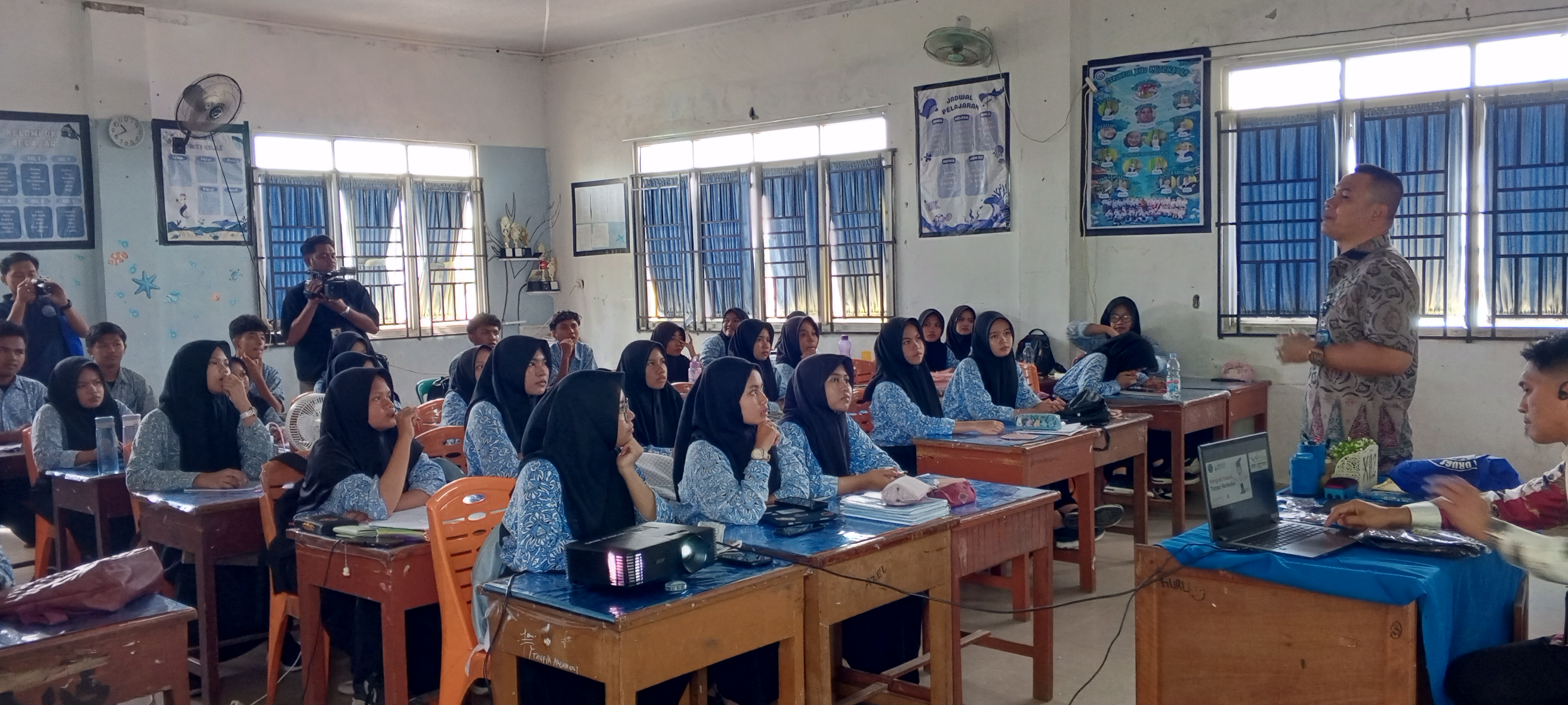 Antisipasi Bahaya Narkotika di Kalangan Remaja, BNN Lakukan Penyuluhan di SMAN 1 Bangko
