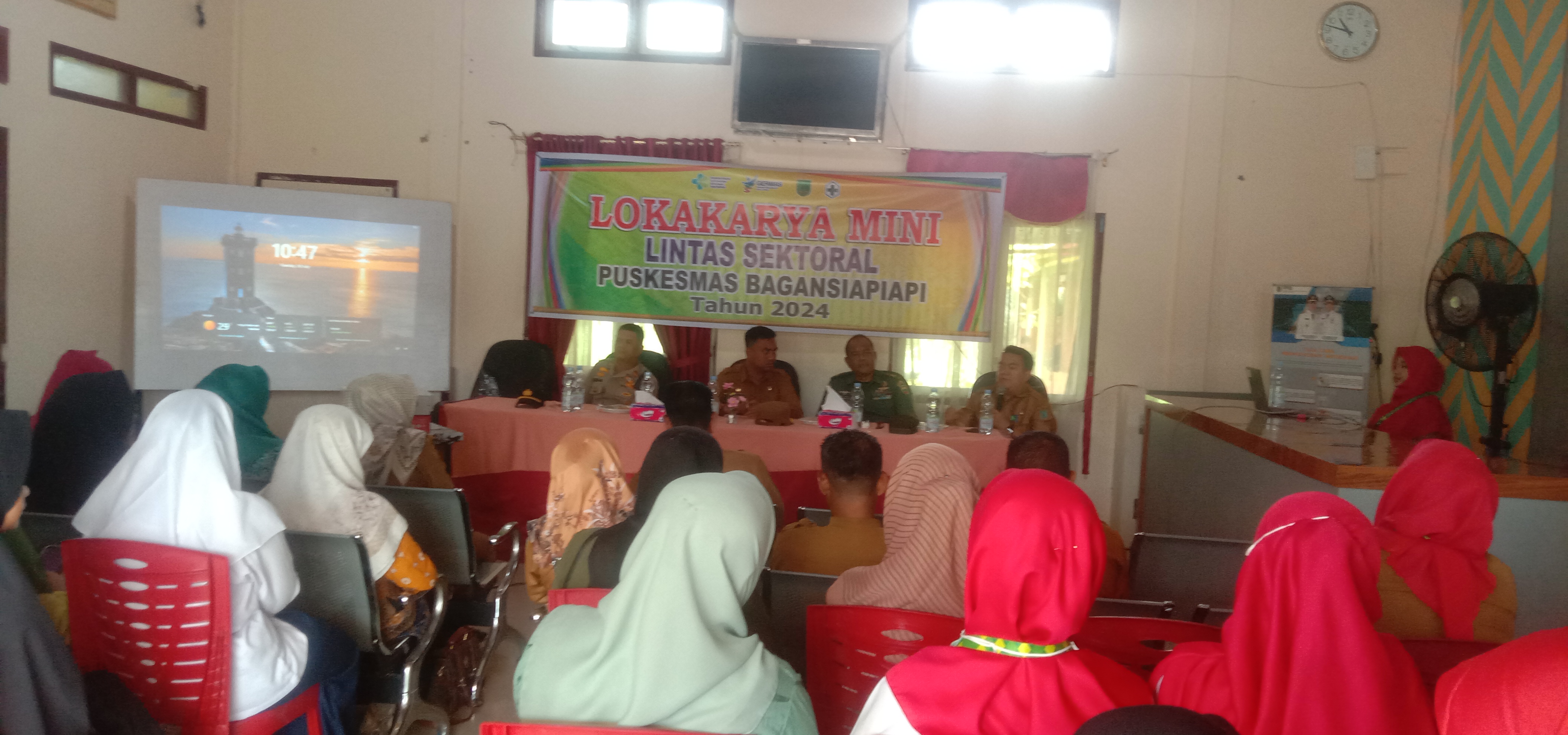 Puskesmas Bagansiapiapi Gelar Lokakarya Mini Lintas Sektoral 2024