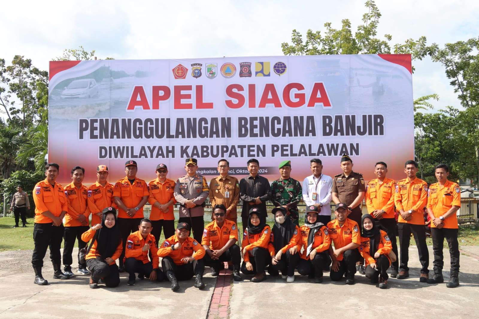 Patroli Besar di Pelalawan: TNI-Polri Amankan Pelantikan Presiden dan Pilkada 2024