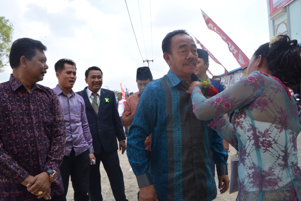  Herliyan Disambut Hangat Saat Hadiri Pelantikan IKBR di Pinggir