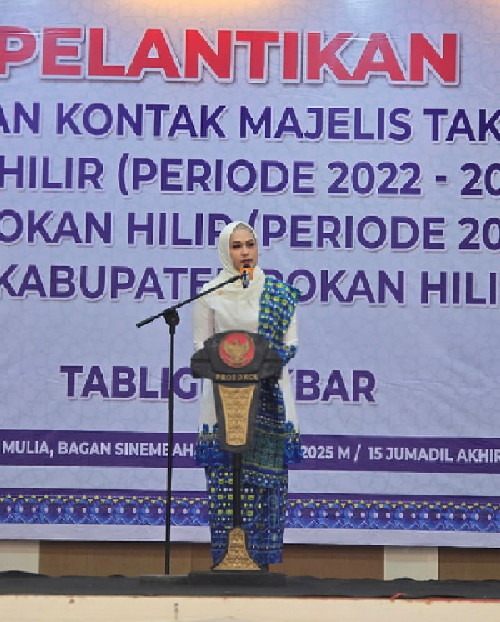 Dr Karmila Sari Dikukuhkan Sebagai Ketua BKMT Rohil, Serukan Perang Melawan Narkoba dan Degradasi Moral