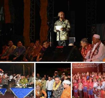 Gubri Saksikan Festival Benteng Tujuh Lapis di Rohul	