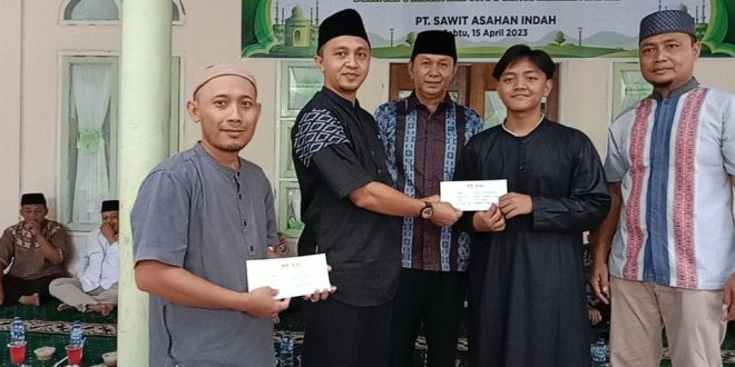 Wabup Rohul H.Indra Gunawan Saksikan TJSP PT SAI Santunan Hingga Beasiswa