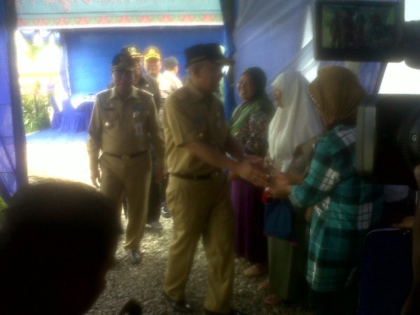 Di Dampingi Bupati, Wagubri Tinjau Pelaksanaan Pileg di Rohul