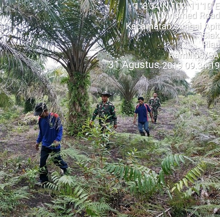   Patroli Pencegahan Karlahut di Kampung Dosan Terus Ditingkatkan 