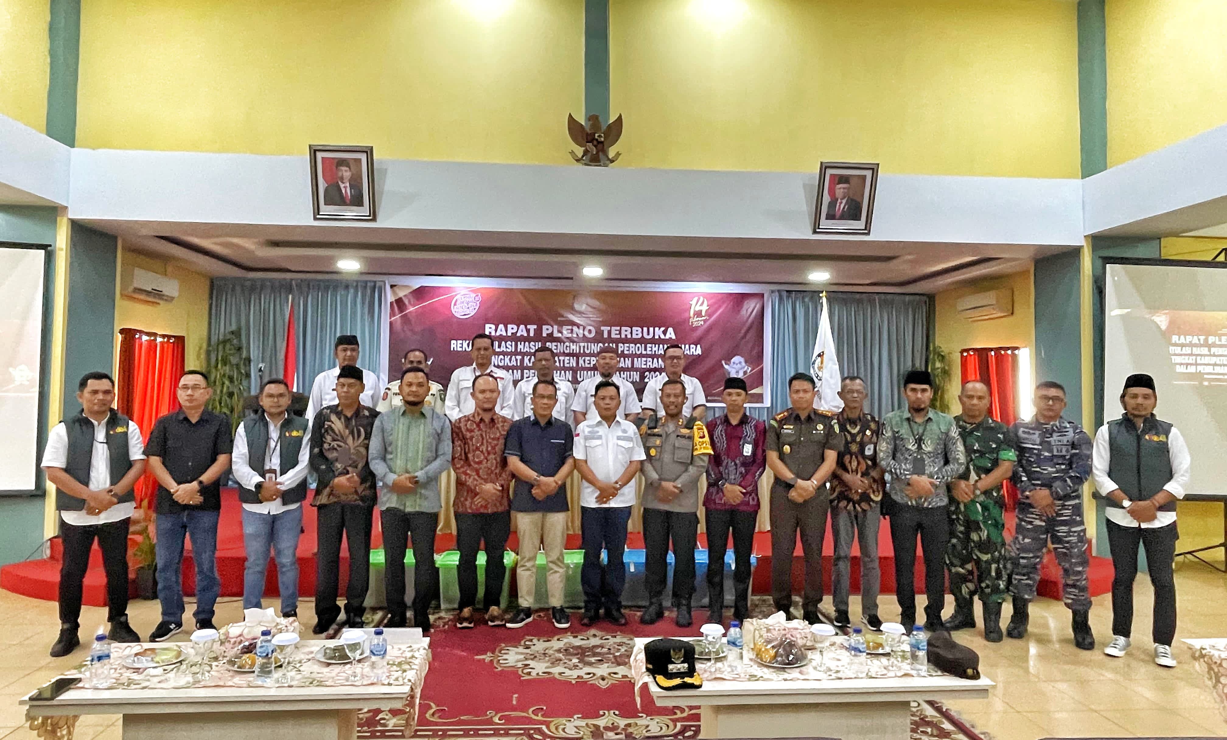 Pemilu di Meranti Berjalan Aman dan Lancar, Plt Bupati Asmar Ucapkan Terima Kasih