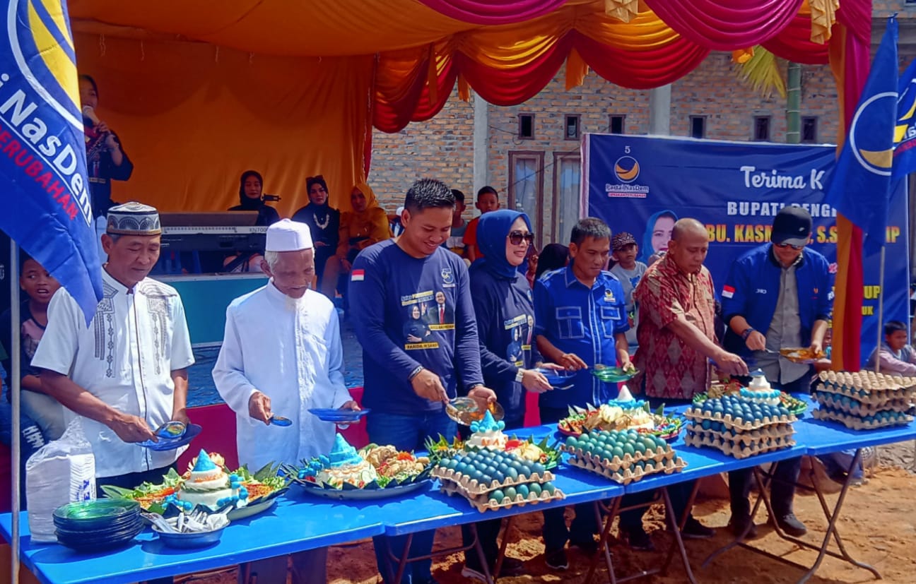 Semarak Jalan Sehat Nasdem Bengkalis Hadiah Utama Sepeda motor dan Ratusan Hadiah Hiburan