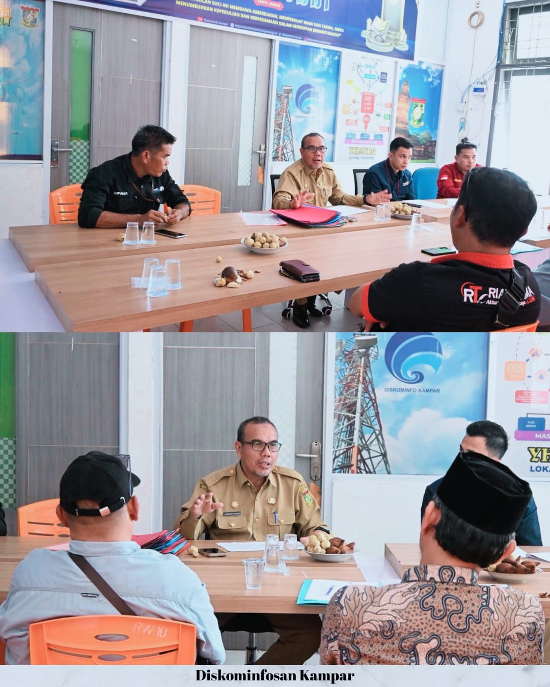 Diskomonfotik dan Persandian Kampar Tekankan Media Segera Melengkapi Berkas Administrasi