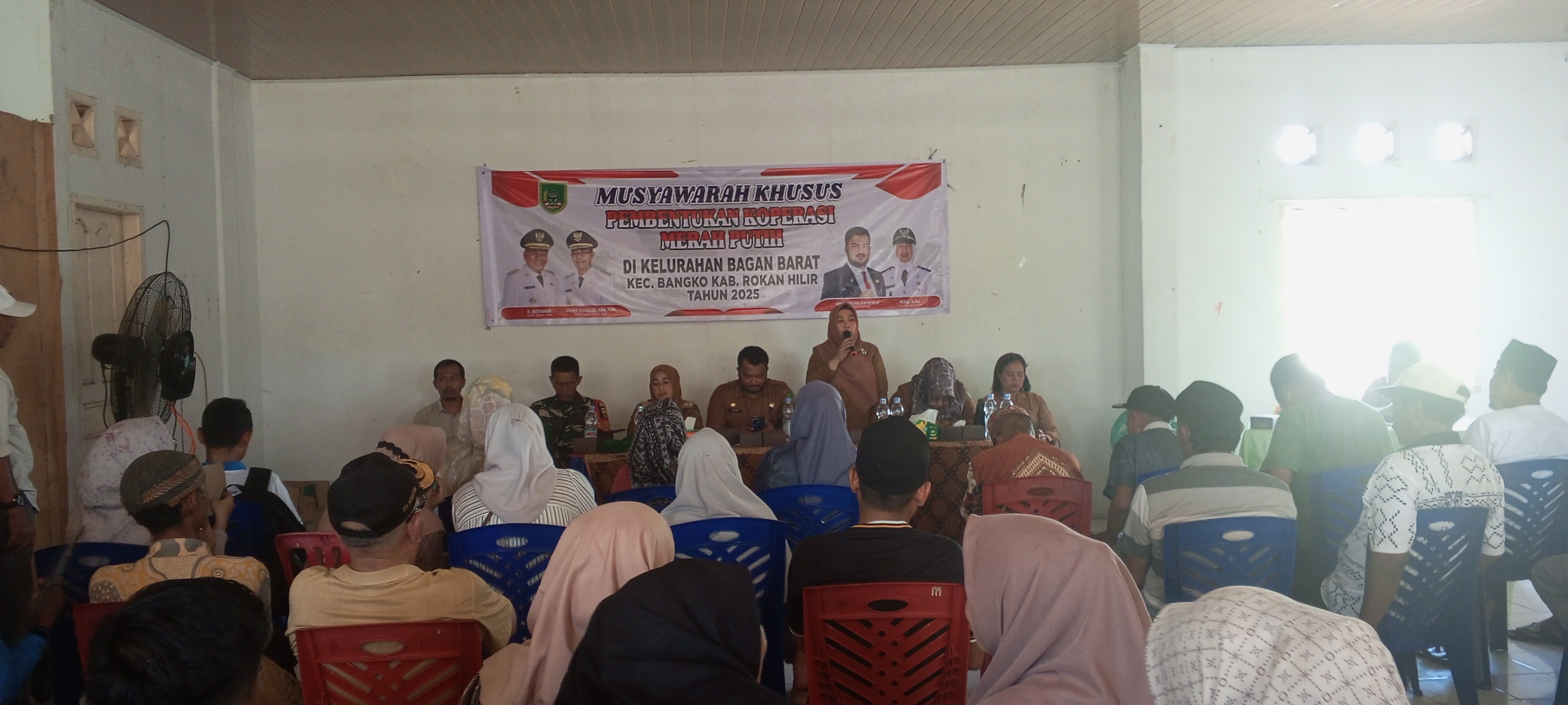 Koperasi Merah Putih Bagan Barat Terbentuk, Rehandika Terpilih Sebagai Ketua